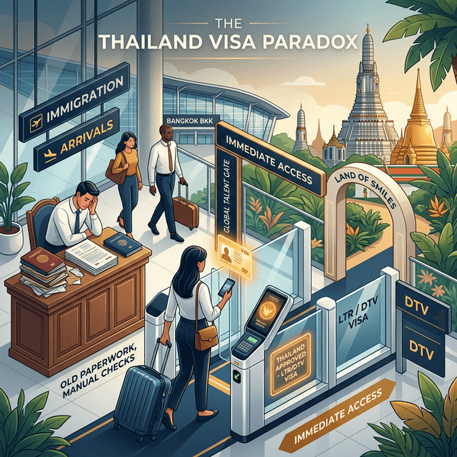 Le paradoxe des visas thaïlandais : pourquoi la Thaïlande semble plus exigeante tout en devenant plus attractive
